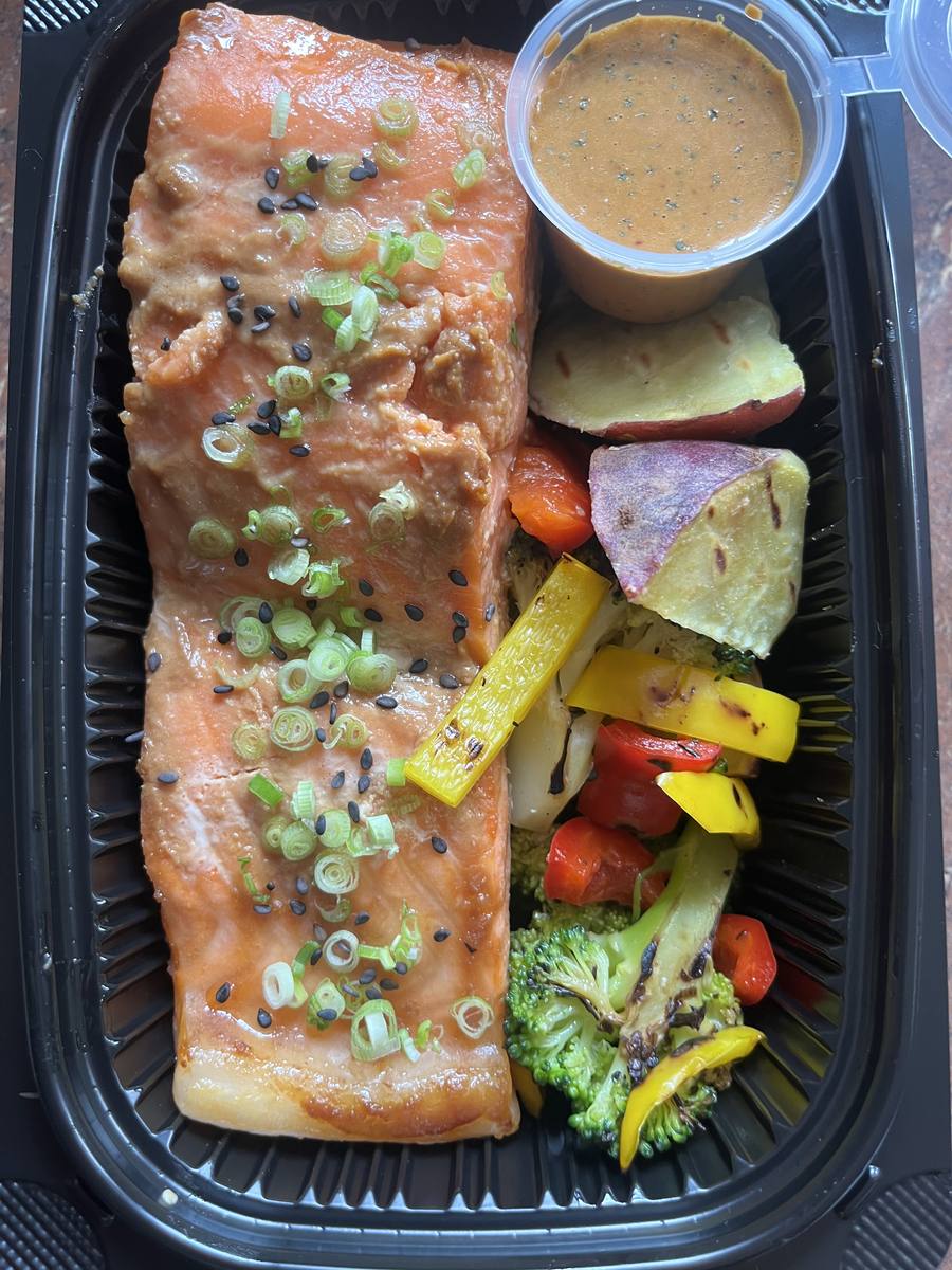 Red-Miso Baked Salmon