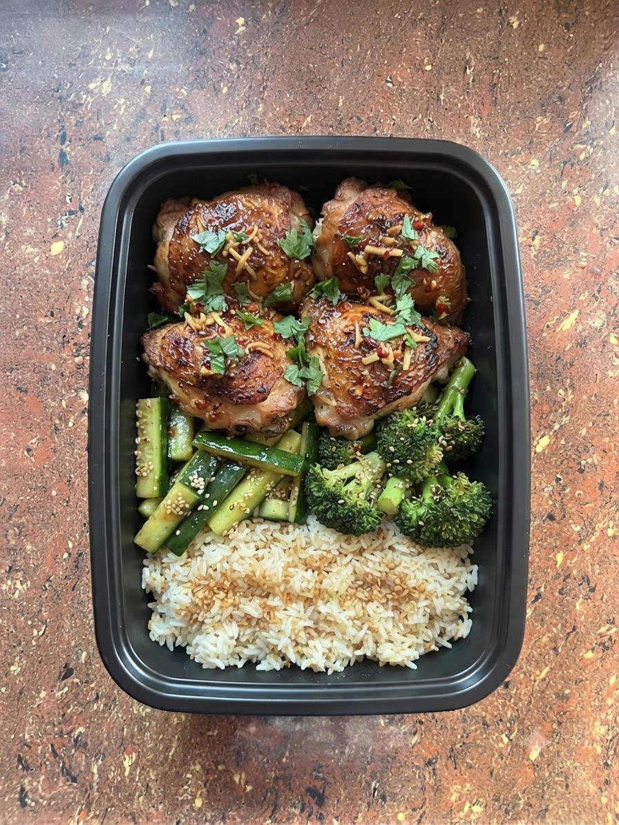 Seared Crispy Chicken Thighs